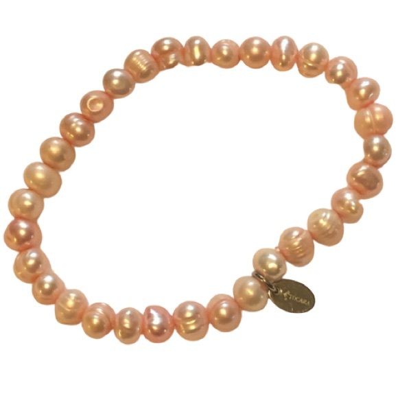 NIB 2 Tocara Betsy Freshwater Pearl Pink Bracelets - Picture 6 of 9